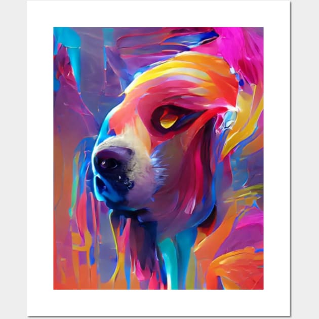 Beagle Doggy Wall Art by Somnio